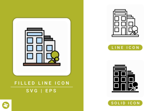 Building Icons Set Review