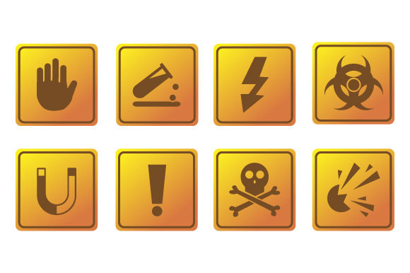 Danger Warning Attention Sign Icon Graphics and Icons