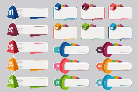 Infographic with 6 Option Colour: A Versatile Graphic Design Asset for Local Businesses