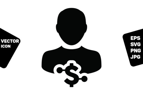 Money Icon Vector for Graphics and Icons